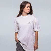 CAMISETA OVERSIZED OFF WHITE - CAMARO VERMELHO