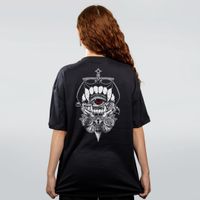 CAMISETA OVERSIZED PRETA - RAVENPLAI