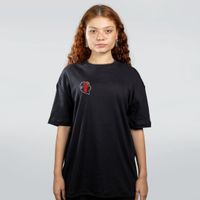 CAMISETA OVERSIZED PRETA - RAVENPLAI