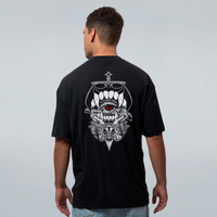 CAMISETA OVERSIZED PRETA - RAVENPLAI