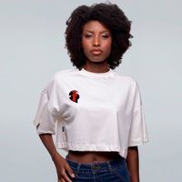 CROPPED OVERSIZED OFF WHITE - RAVENPLAI