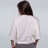 CROPPED OVERSIZED OFF WHITE - GAG DE LA GAG