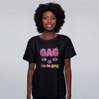 CAMISETA PRETA - GAG DE LA GAG