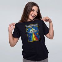 CAMISETA PRETA - HOMOSSEXUALIEN