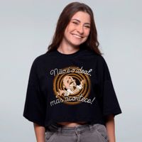 CROPPED OVERSIZED PRETO - NÃO É O IDEAL SR. K