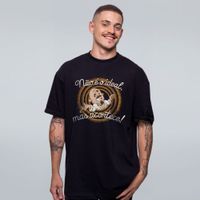 CAMISETA OVERSIZED PRETA - NÃO É O IDEAL SR. K