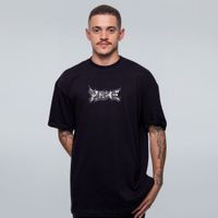 CAMISETA OVERSIZED PRETA - ESPINHEIRO