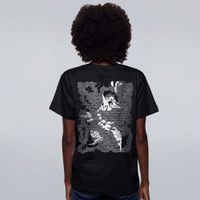 CAMISETA PRETA - ESPINHEIRO