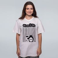 CAMISETA OFF WHITE - GUARDA-CHUVA DA CIÊNCIA