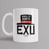 CANECA BRANCA - NUNCA FOI SORTE