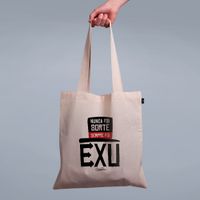 ECOBAG PALHA - NUNCA FOI SORTE