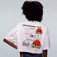 CROPPED OVERSIZED OFF WHITE - ANATOMIA DO ARTISTA