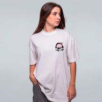 CAMISETA OVERSIZED OFF WHITE - ANATOMIA DO ARTISTA