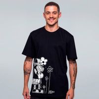 CAMISETA PRETA - NATURE ART