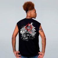 REGATA OVERSIZED PRETA - REVOLUÇÃO ART
