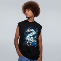 REGATA OVERSIZED PRETA - DRAGON TYPE