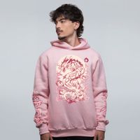 MOLETOM ROSA - DRAGON TYPE