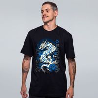 CAMISETA PRETA - DRAGON TYPE