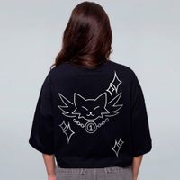 CROPPED OVERSIZED PRETO - VALIDATION