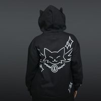 MOLETOM COM ZIPER PRETO - VALIDATION