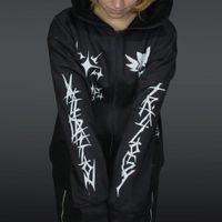 MOLETOM COM ZIPER PRETO - VALIDATION