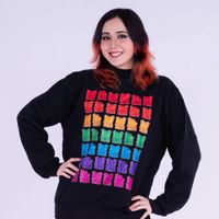 MOLETOM BÁSICO PRETO - SAPO GUMMY