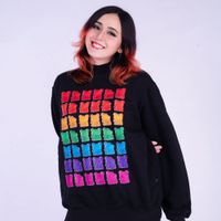 MOLETOM BÁSICO PRETO - SAPO GUMMY
