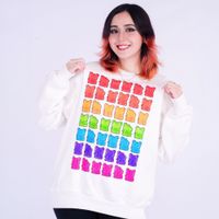MOLETOM BÁSICO OFF WHITE - SAPO GUMMY