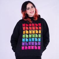MOLETOM PRETO - SAPO GUMMY