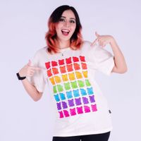 CAMISETA OVERSIZED OFF WHITE - SAPO GUMMY