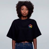 CROPPED OVERSIZED PRETO - GTEEE!!