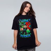 CAMISETA OVERSIZED PRETA - KILLERS LIMAMOSCA