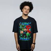 CAMISETA OVERSIZED PRETA - KILLERS LIMAMOSCA