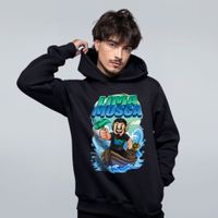 MOLETOM PRETO - CONSTRUA UM BARCO