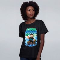 CAMISETA PRETA - CONSTRUA UM BARCO