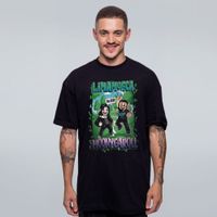 CAMISETA OVERSIZED PRETA - LIMAMOSCA E MOONYCAROLL