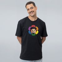 CAMISETA PRETA - GIRASSOL LIMA MOSCA