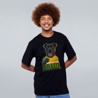 CAMISETA OVERSIZED PRETA - MOSTRA SUA FORÇA