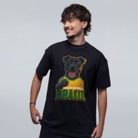 CAMISETA PRETA - MOSTRA SUA FORÇA