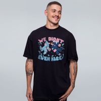 CAMISETA OVERSIZED PRETA - HEATED RIVALRY
