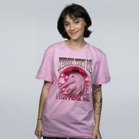 CAMISETA ROSA - BOTO FEAR ME