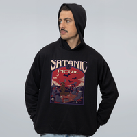MOLETOM PRETO - SATANIC