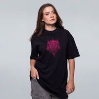 CAMISETA OVERSIZED PRETA - BRUXA
