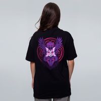 CAMISETA OVERSIZED PRETA - BRUXA