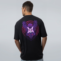 CAMISETA OVERSIZED PRETA - BRUXA