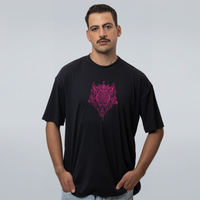 CAMISETA OVERSIZED PRETA - BRUXA