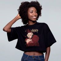 CROPPED OVERSIZED PRETO - NO SEU ELENCO