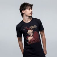 CAMISETA PRETA - NO SEU ELENCO