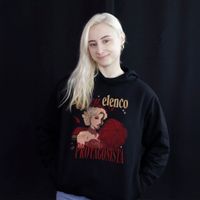 MOLETOM PRETO - NO SEU ELENCO