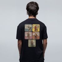 CAMISETA OVERSIZED PRETA - WIDOW WOOD: GRUPO